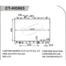 CT/HO-003本田散熱器