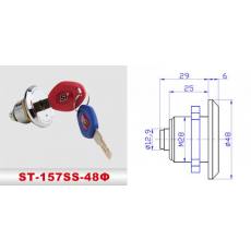ST-157SS-48Φ 險箱鎖、防盜鎖、通道鎖