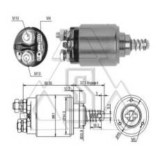 起動(dòng)機(jī)電磁開關(guān)0-331-402-107 ZF 743