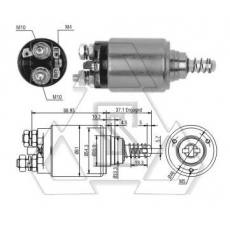 起動機(jī)電磁開關(guān)0-331-401-040