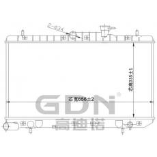 GDN.6.HY.004M-23 現代 鋁質散熱器