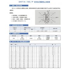 DH71X-10C/P 對夾式蝶型 止回閥