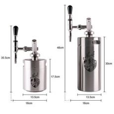 發氮氣咖啡金屬桶壺3.6L 2L氮氣咖啡機飲料機氮氣茶機